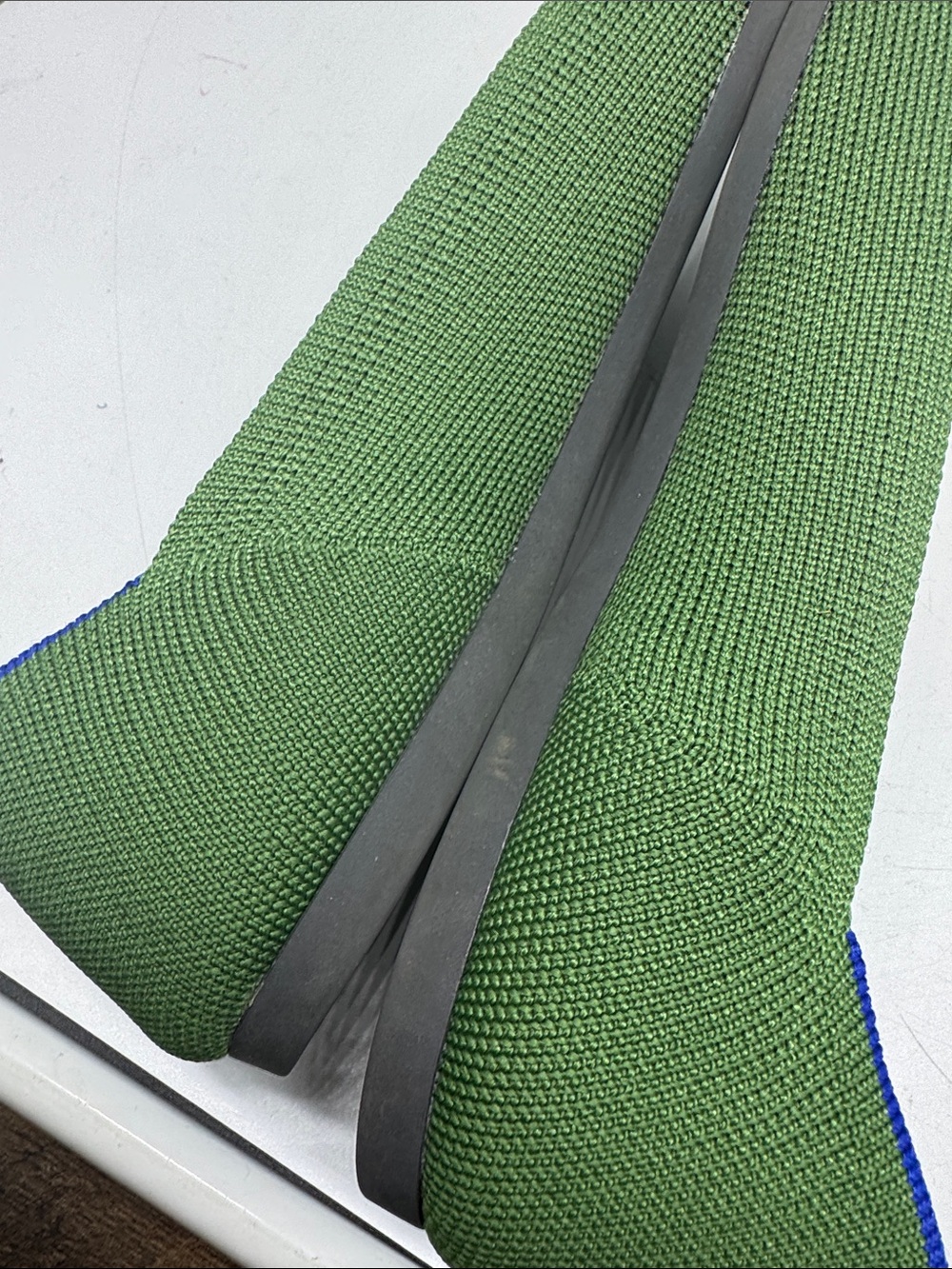 Rothy’s Willow Pointed Toe Flats Green Size 9.5 - Picture 10 of 15